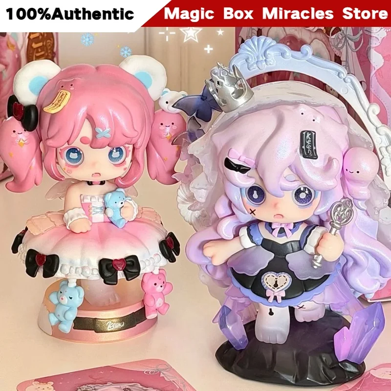 Figurine de collection Keeno Miracle Feast Series, 4ème génération, boîte mystère, jouet artistique mignon, ornement de bureau, cadeau pour adultes