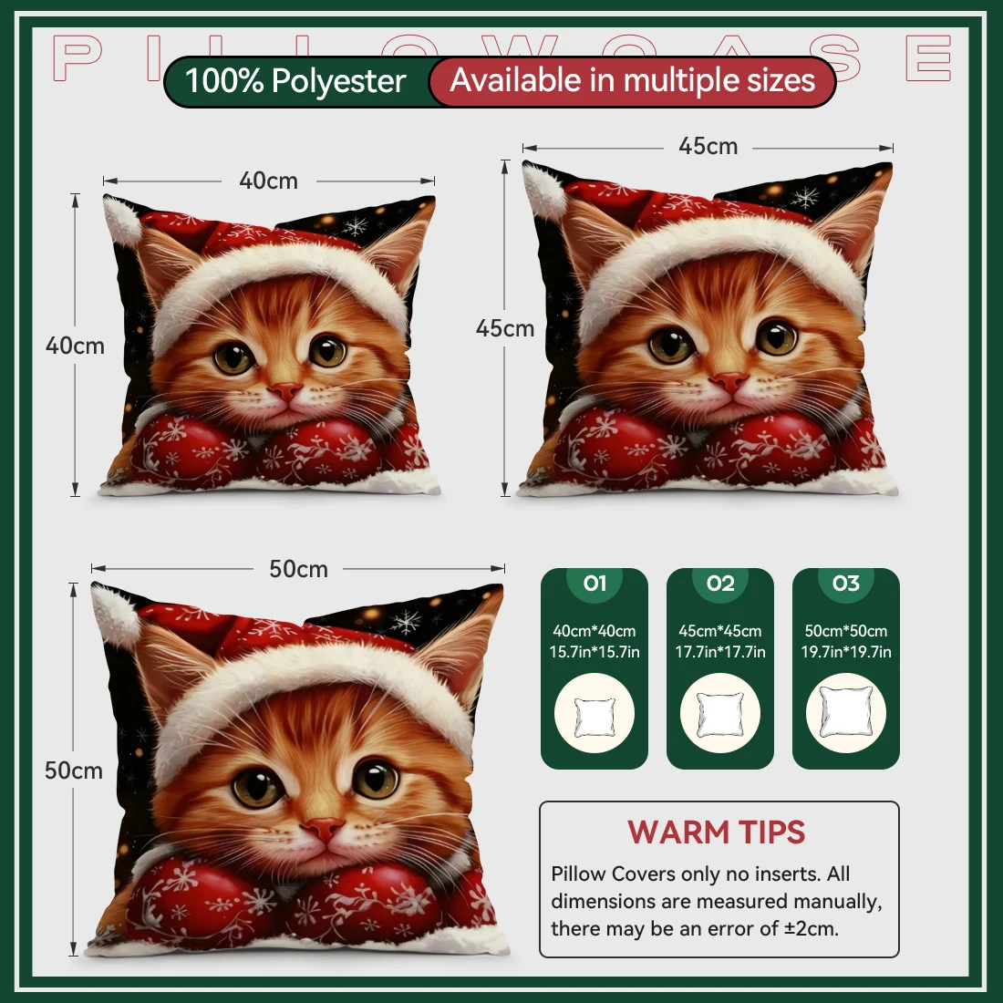 عيد الميلاد هريرة الوسائد المخدة غطاء الوسادة رمي وسادة أريكة الديكور وسادة غطاء ديكور المنزل سيارة #3