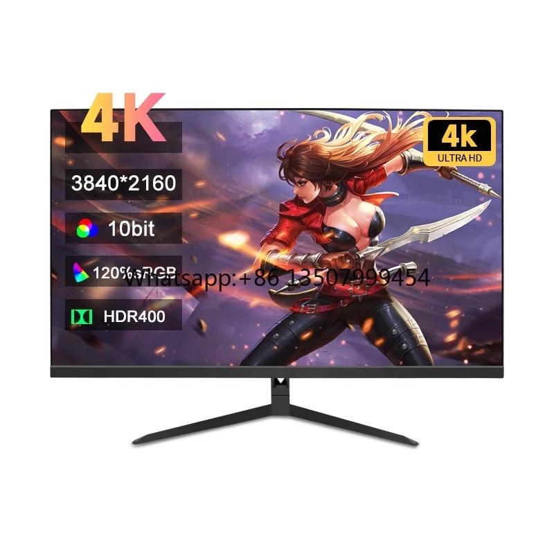 32 Inch Gaming Monitor 75Hz Borderless Flat 2K Cheap Screen LED Ultra Wide Computer