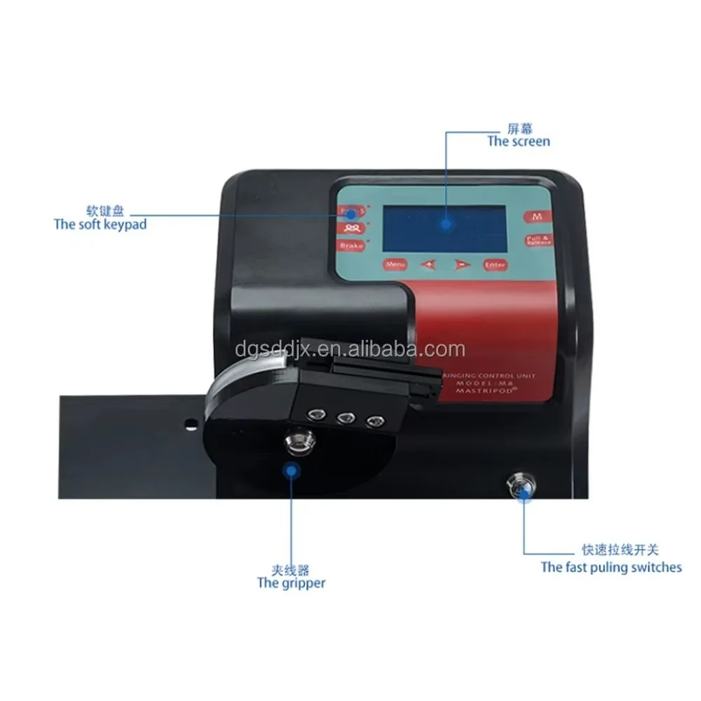 Smart Automatic Computerized Stringing Machine for Tennis Badminton Racket Pulling Winding Threading