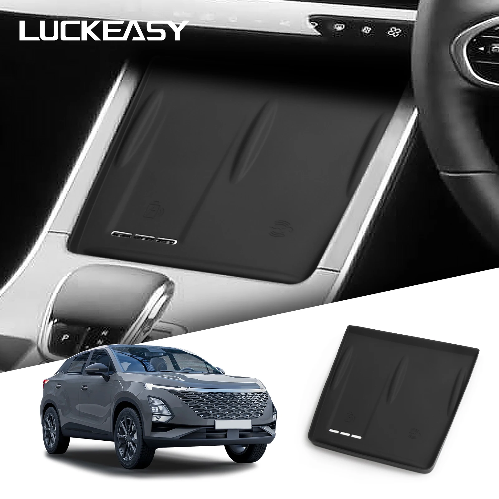for Chery OMODA C5 (Fuel Version)2022-2025 Non-slip Pad Protective Pad Wireless Charging Pad Accessories Car Phone Charger Mat