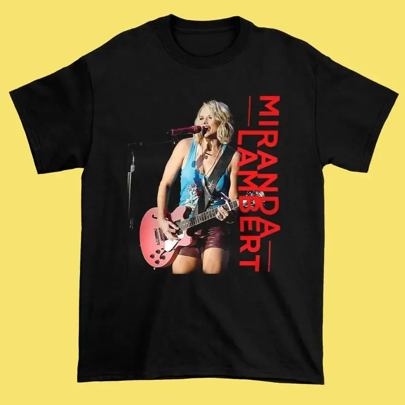 Miranda Lambert Music Singer Women black Men All size T Shirt NG887