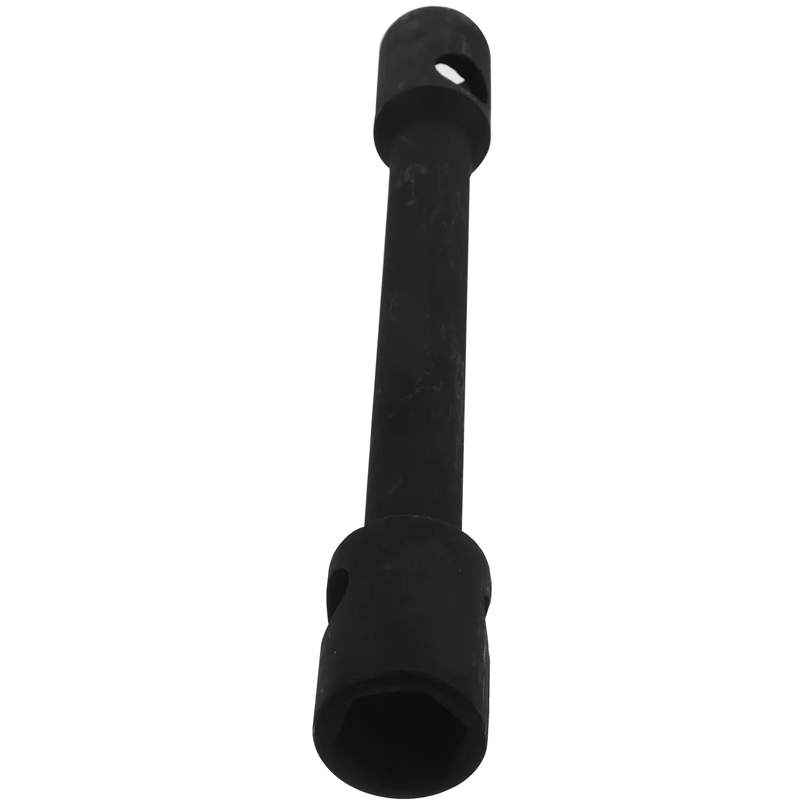 

30Cm Double-Ended Tire Socket Wrench 24-27Mm High Hardness Steel Torque Wrench for Wheel Lug Nut Removal Installation Auto