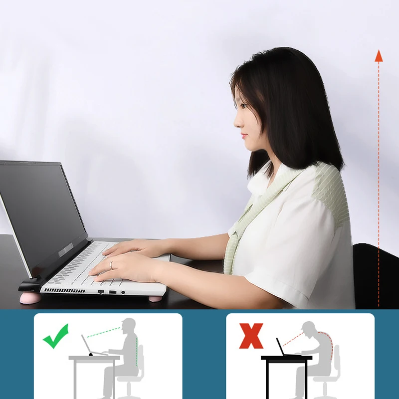 Silicone Mini Laptop Cooling Ball Notebook Portable Cooler Stand Feet  Skidproof Pad Heat Reduction For Notebook Universal