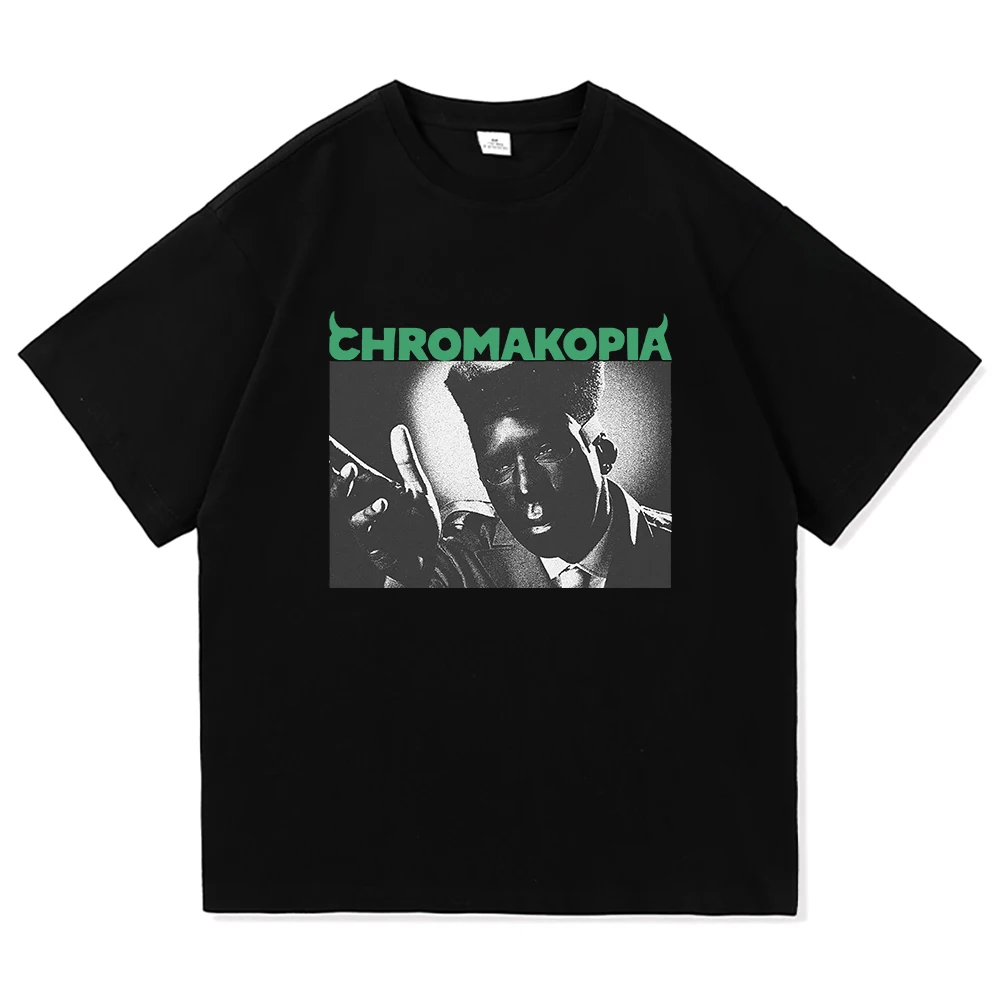 2024 Album Chromakopia T Shirt Tyler The Creator Men Clothing Harajuku T Shirts Vintage Unisex High Quality Clothes Cotton Tops