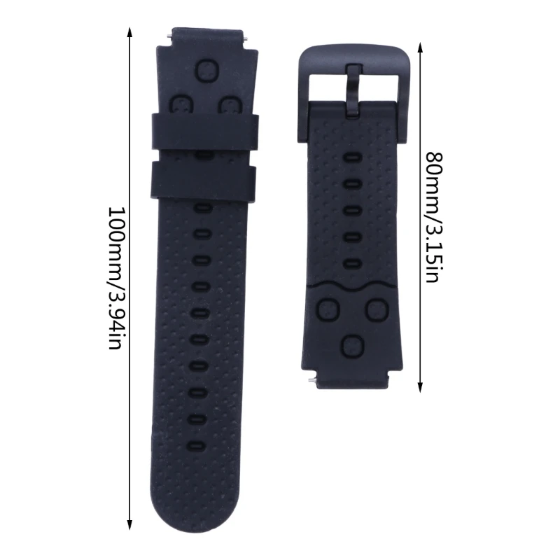 2023 New Silicone Watchband 16mm Watch Bracelets Wear Resistant Watch Straps Scratchproof Children Watch Wriststrap Belt