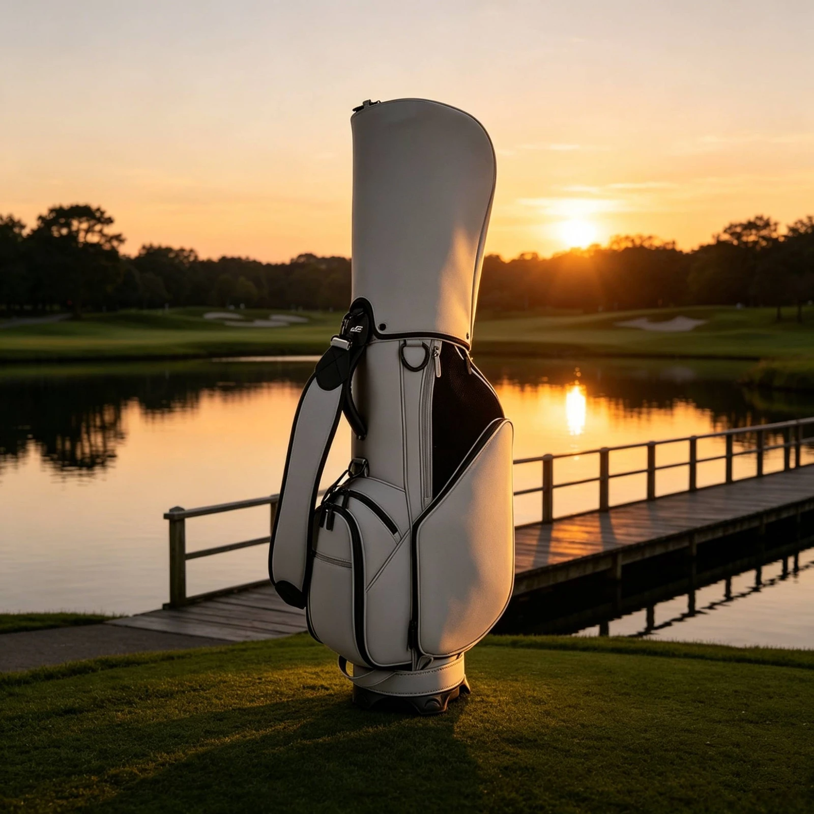 Golf Stand Bag Convenient Golf Carry Bag Lightweight Reinforced for Golfers, Driving Range