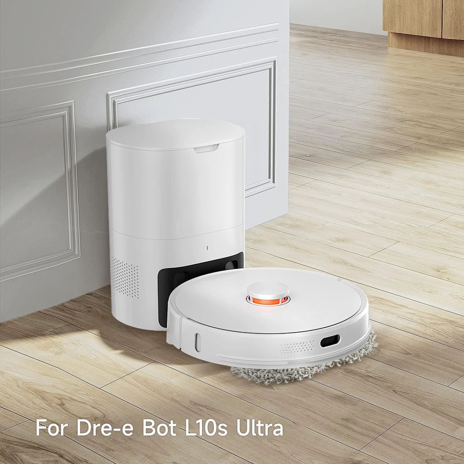 10 قطع استبدال منصات ممسحة الخرق مناسبة ل Dre-e Bot L10s Ultra ل X10 جهاز آلي لتنظيف الأتربة ممسحة القماش الملحقات