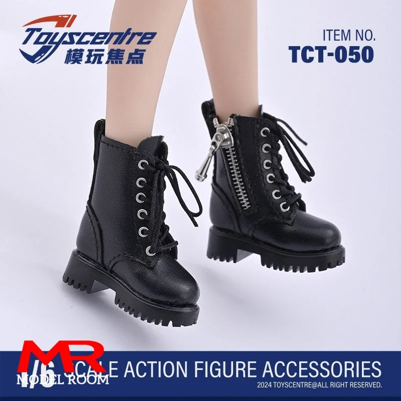 Toyscentre TCT-020 TCT-029 TCT-050 1/6 Female High Heels Short Boots Hollow Shoes Model Fit 12\'\' Soldier Action Figure Body Doll