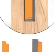1PC 6MM Shank Milling Cutter Wood Carving Straight Bit  Carbide Single Double Flute Router Bit Wood Milling Cutter Wood