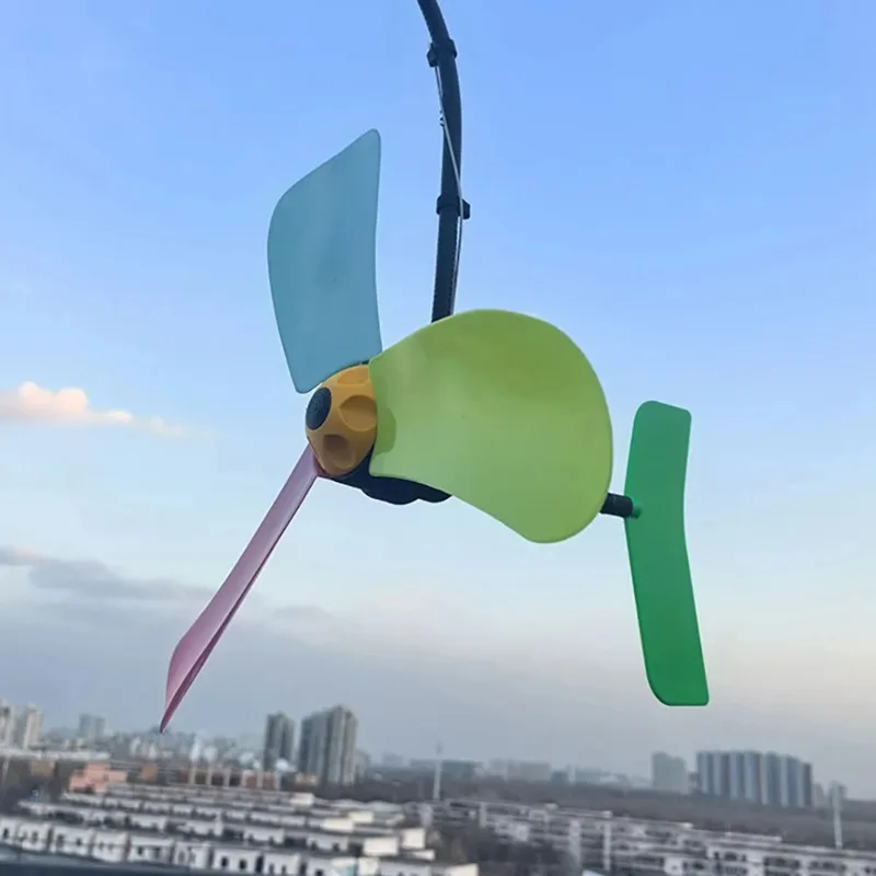 Small Wind Turbine Portable Travel Wind Driven Generator with DC Interface Built-In Rectifier Voltage Regulator Module