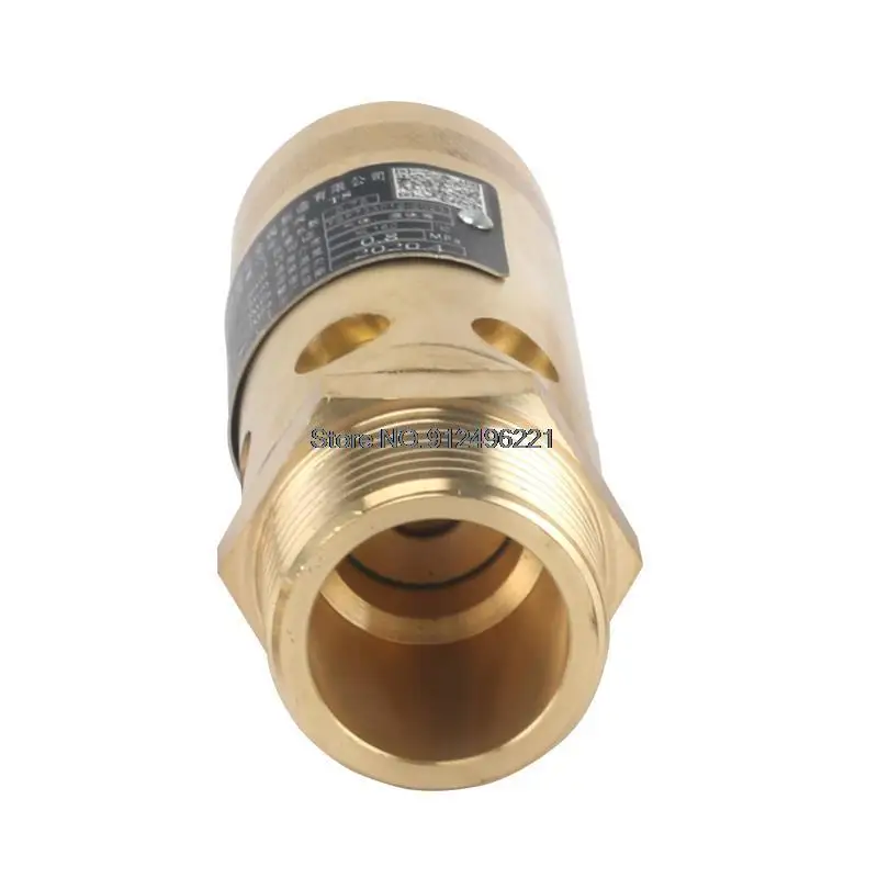 Air Compressor Safety Pressure Relief Valve Spring Type Male A28X-16T DN8 1/4