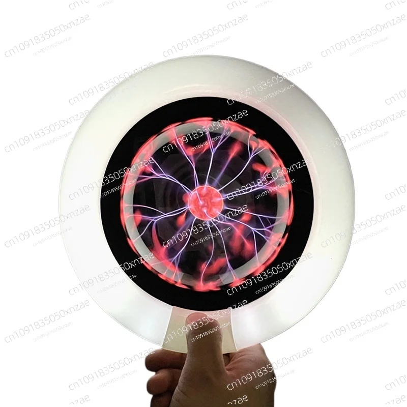

Touch-Sensitive Ball | Voice-Controlled Lightning Globe with Tesla Coil | Arc Ion Glow Sphere for Science Display