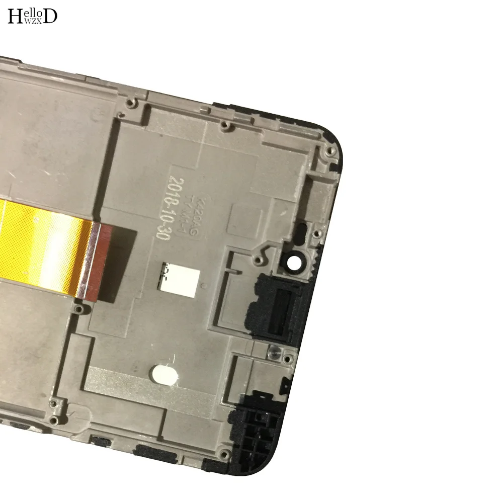 Mobile LCD Display For Mobicel R6 Plus LCD Display Touch Screen Digitizer Assembly 100% Tested LCDs Sensor Frame Tools