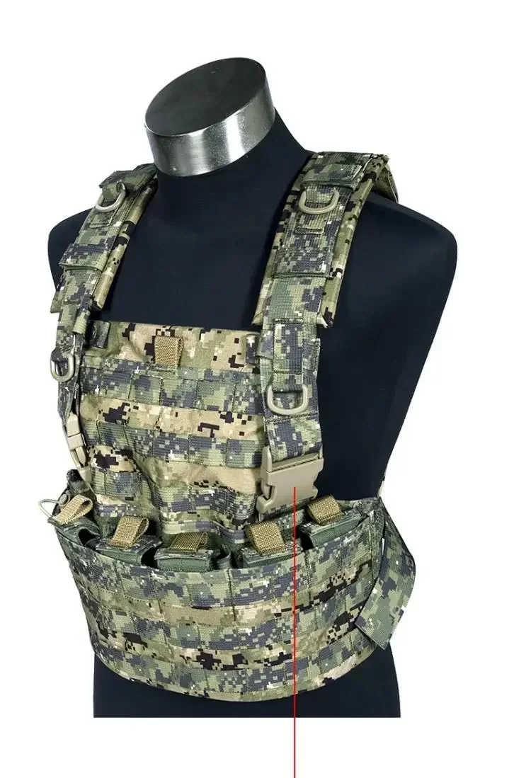 

2025 US AOR2 Camouflage Tactical Vest Green Digital Men