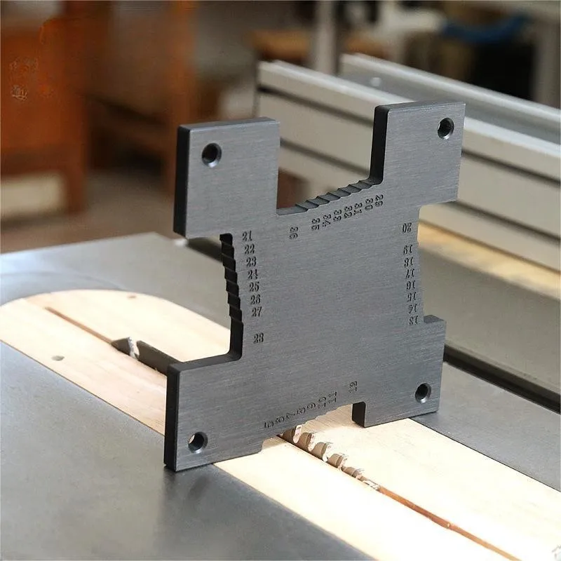 A set of height gauges for woodworking, measuring tools, electric circular saws, engraving machines, and inverted blade heads