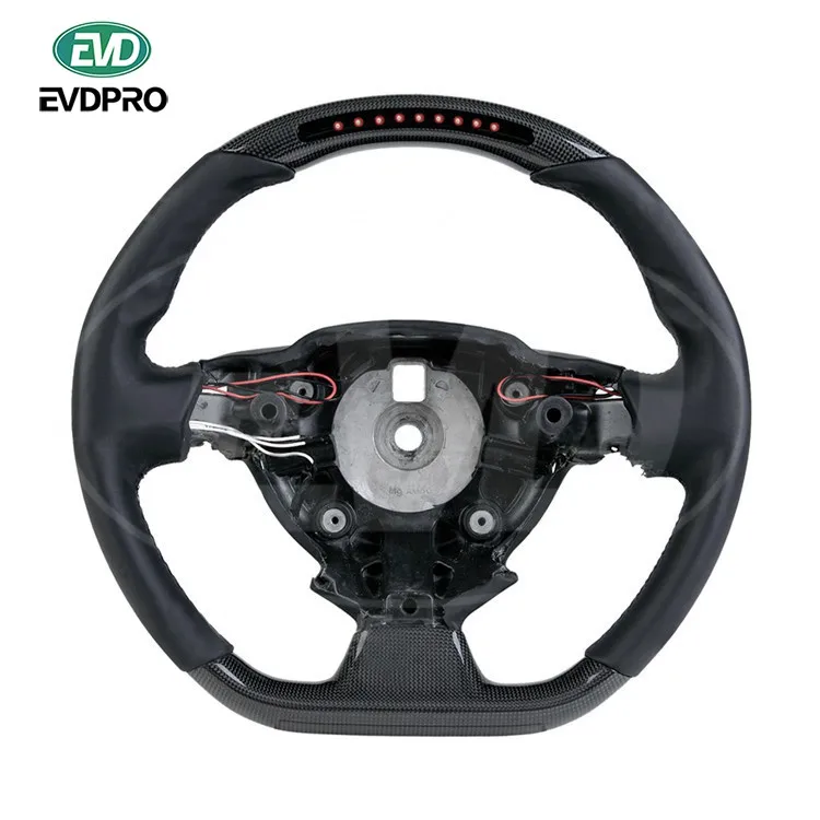 

Для Ferrari 488 2015-2018 Evd-1 стиль рулевое колесо из углеродного волокна со светодиодом