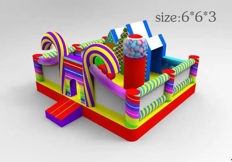 Customizable Size Theme Inflatable Bouncy for Sale Colorful Bouncer