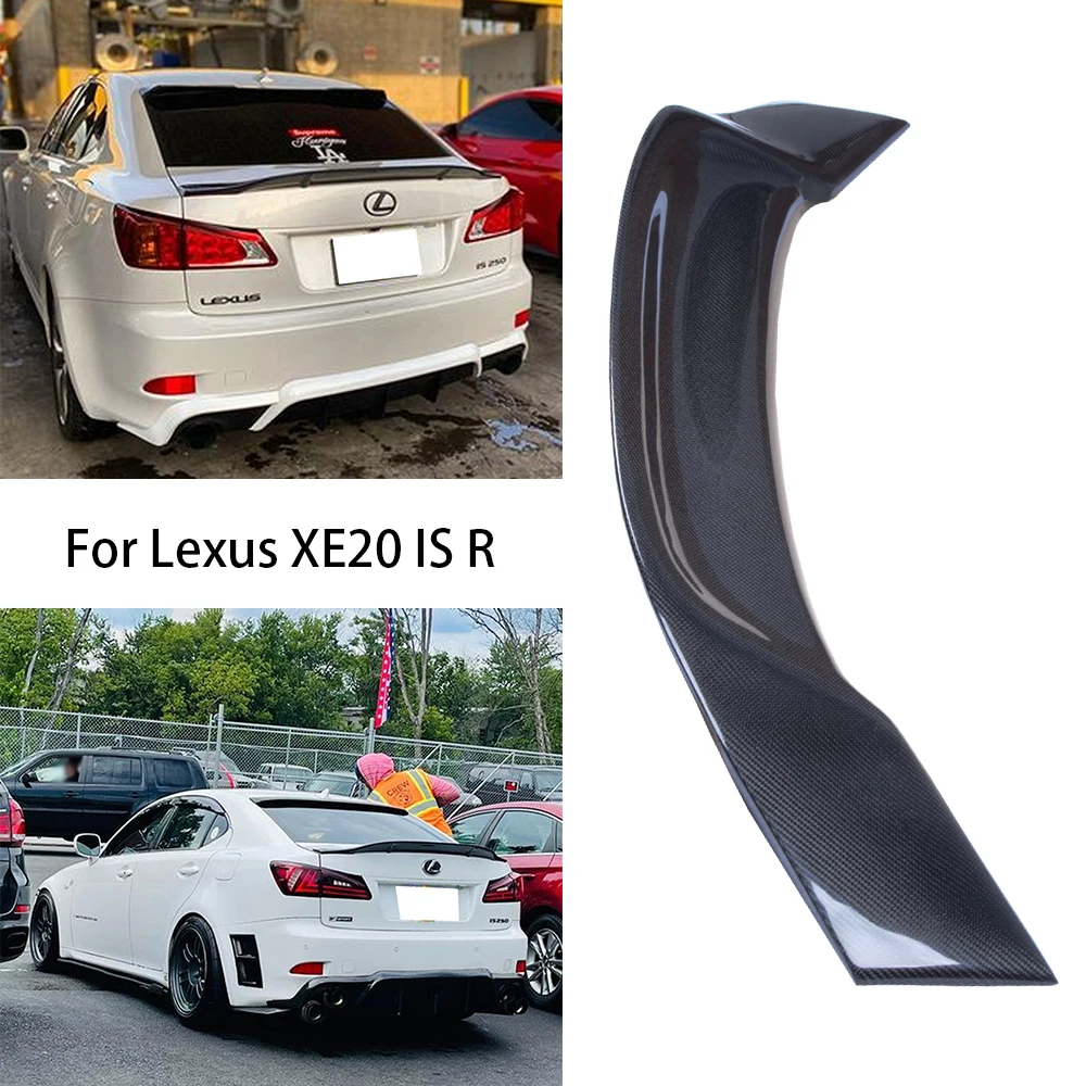 

For Lexus IS E2 2nd Generation R Style Carbon Fiber Rear Spoiler Trunk Wing 2005-2013