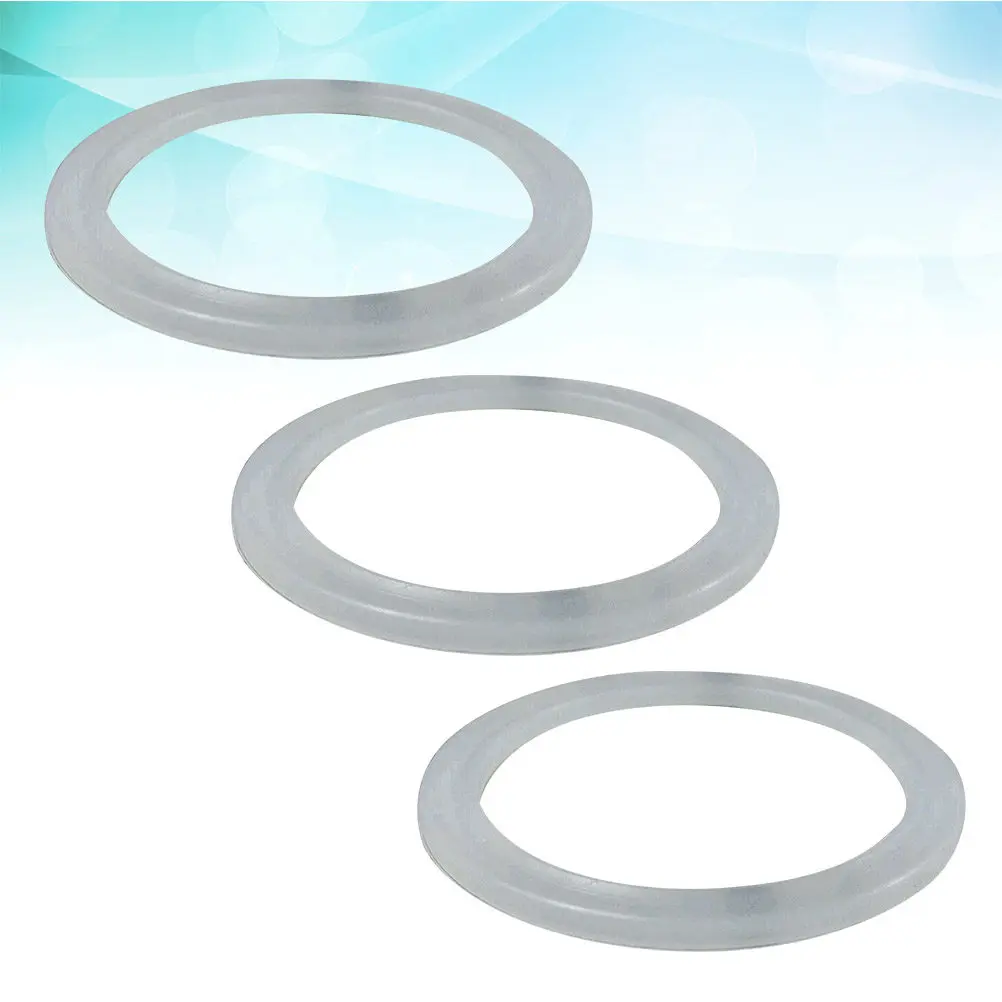 3Pcs Premium Silicone Seal Ring for Cup Lid Strong Seal Performance Reusable Washable Insulation Cup Accessory Outer Dia