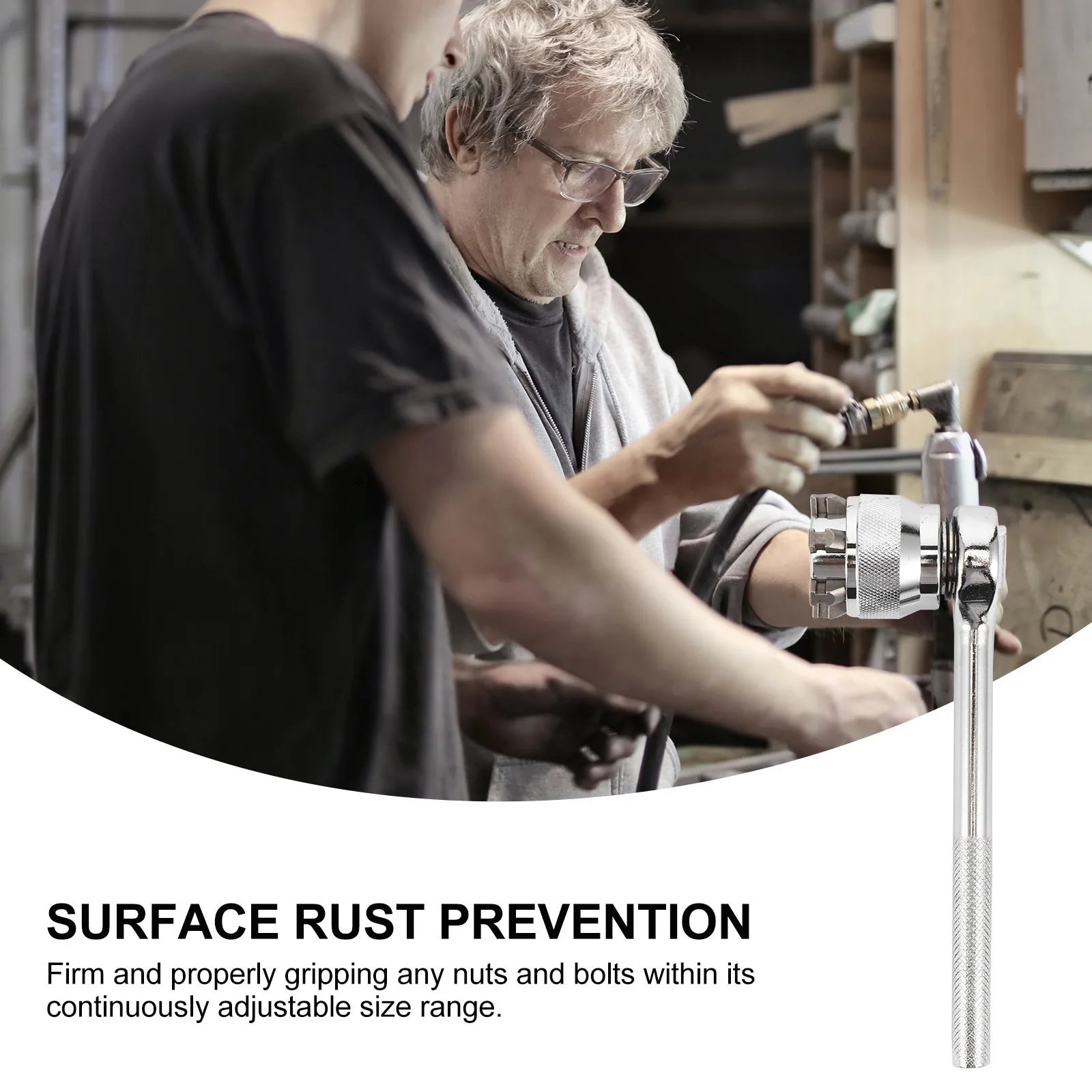 

Набор из 2 универсальных регулируемых ключей для гаек и болтов, поврежденных, закругленных, ржавых, для ремонта и обслуживания