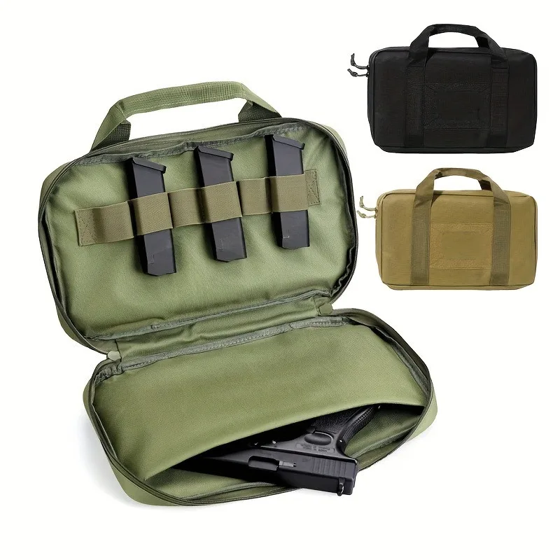 

Tactical Gun Bag Airsoft Pistol Pouch for Outdoor Sports Hunting Concealed Carry Handgun Protection Case Hunting Accessories