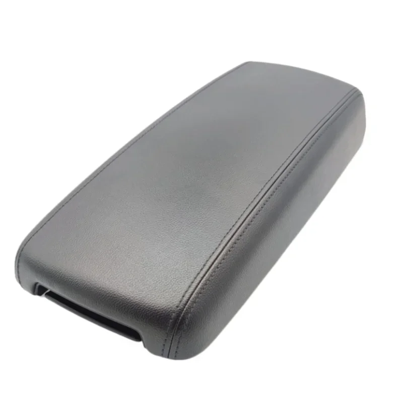 

Genuine Black Leather Material Central Armrest Box Upper Cover Plate For Hyundai Mistra 2014 2015 2016 2017 2018