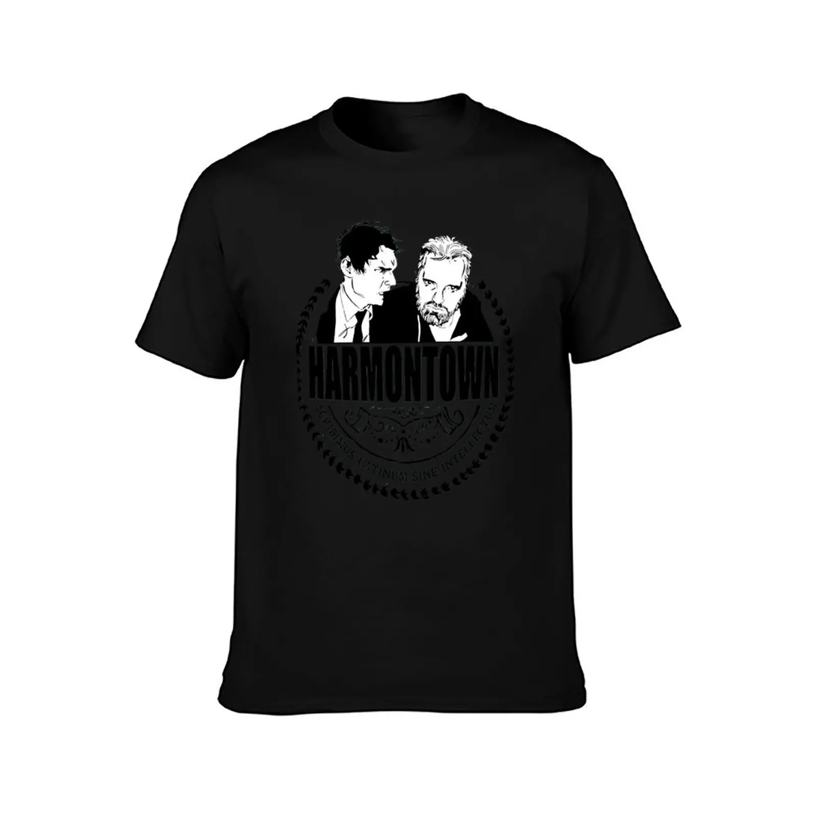 Harmontown podcast T-Shirt Minimalist Plain Crew Neck T-Shirt