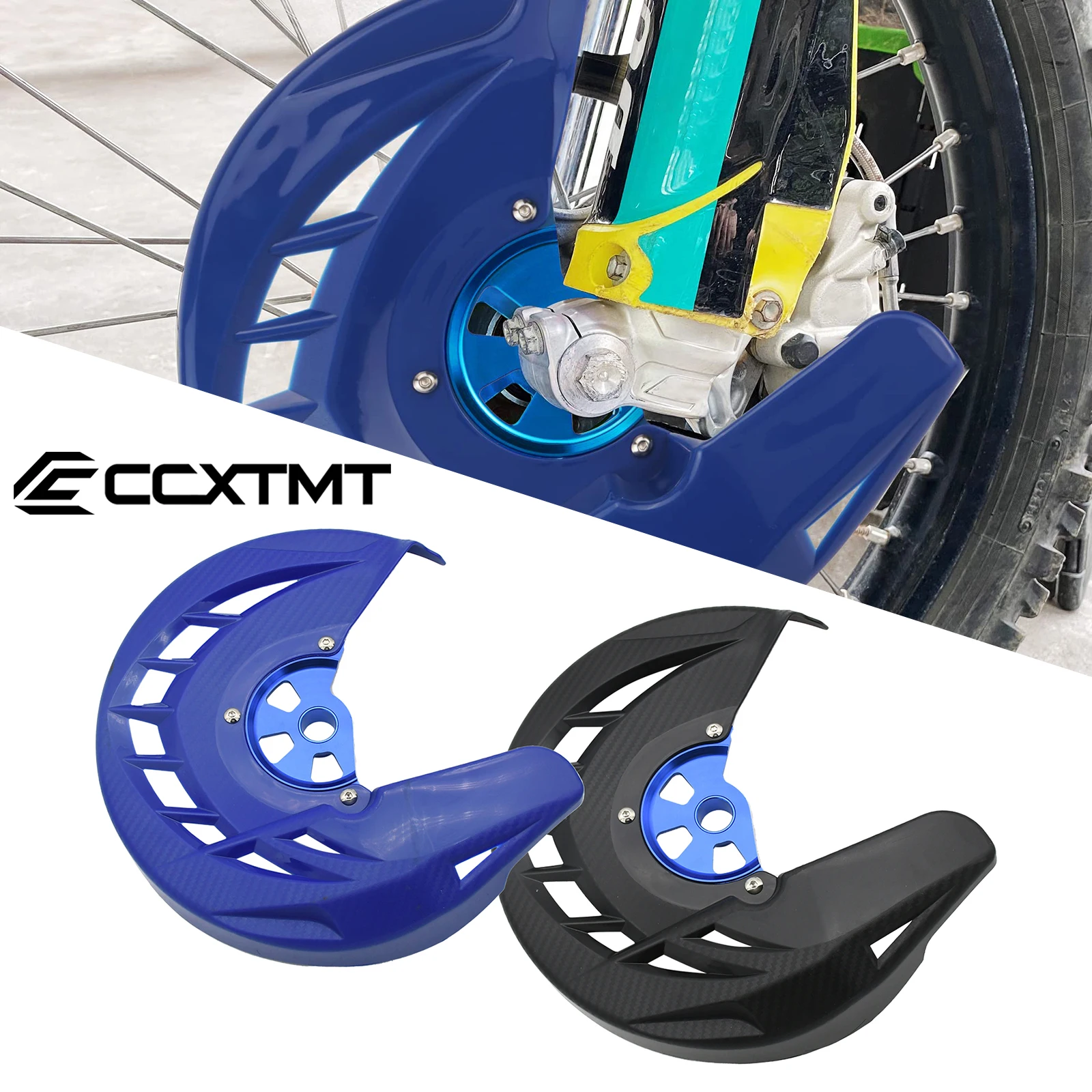 Motorrad-Bremsscheibenschutz für die Vorderbremse, passend für Yamaha YZ250F, YZ450F, YZ250FX, YZ450FX, WR250F, WR450F, universelle Motocross-Teile.