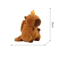 Cute Soft Plush Capybara Backpack Girl Fashionable Crossbody Bag for Women Kawaii Shoulder Bag for Children Gifts for Girlfriend 6