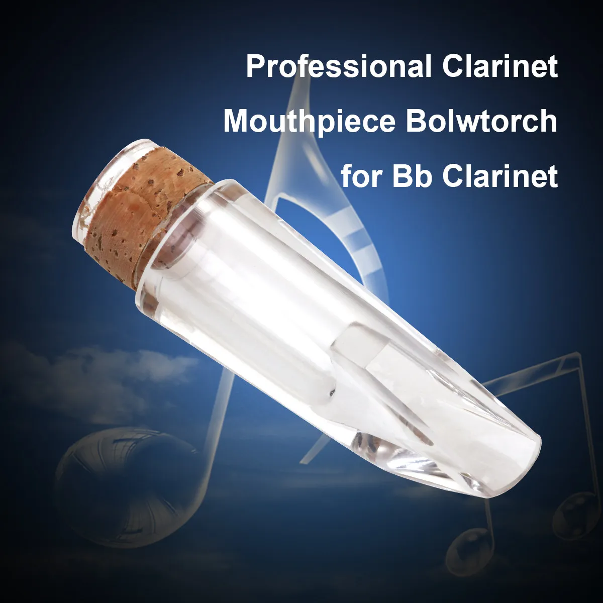 Boquilha de Clarinete Corek Bolwtorch Buffet Clear Profissional