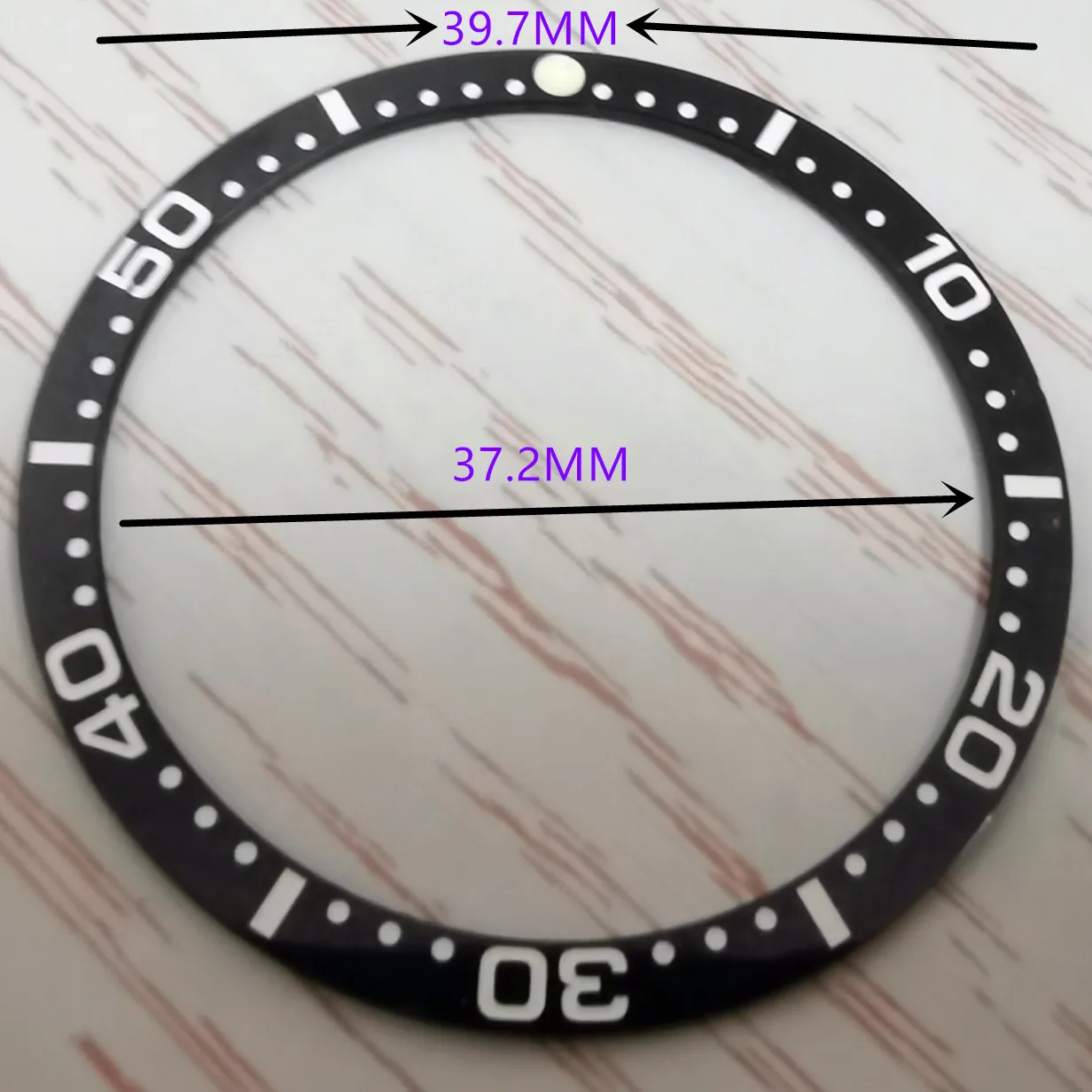 Cassa dell'orologio da 42mm per Nh35 Nh36 Pt5000 Eta 2824 movimento cassa dell'orologio con lunetta in ceramica di vetro zaffiro in acciaio solido