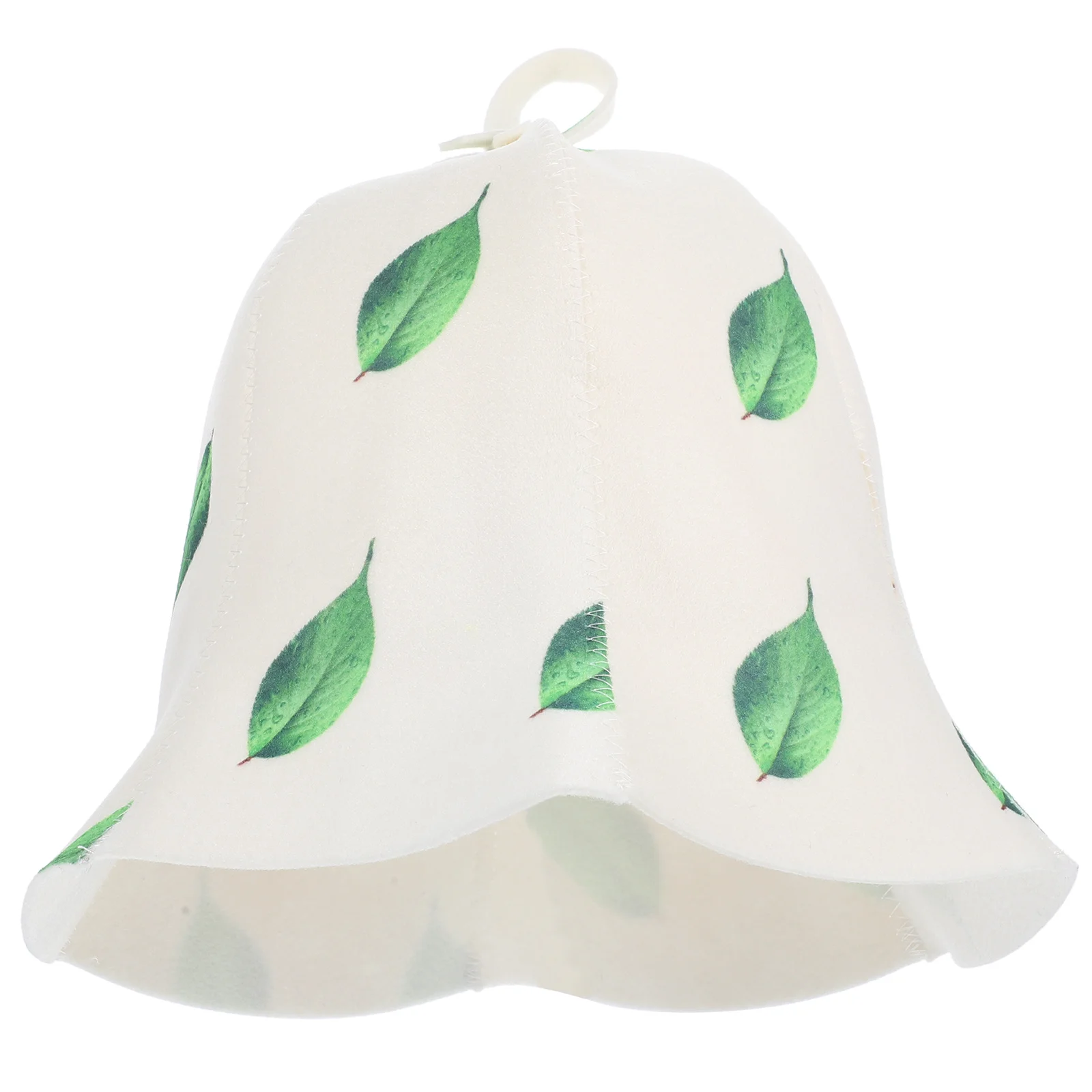 Stylowy filcowy kapelusz do sauny, wygodny, chłonny kapelusz kąpielowy dla kobiet i mężczyzn, chroni głowę i oczy podczas sauny, domowe czepki kąpielowe.