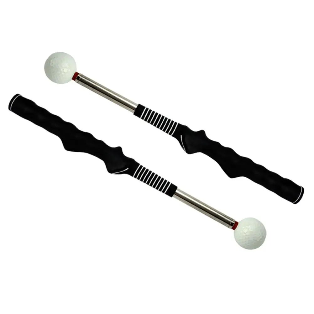 Golf Accessories Swing Practice Baseball Bat Equipment Trainer Aid Sticks Black Warm- Tool