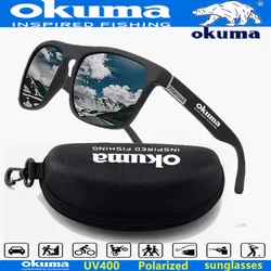 Okuma-gafas de sol polarizadas UV400 para hombre y mujer, lentes de sol al aire libre para caza, pesca, conducción de bicicletas, caja opcional