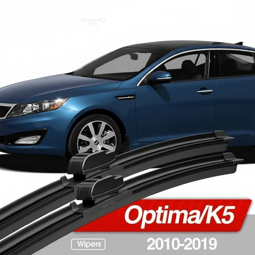 

Для Kia Optima K5 2010-2019: Комплект из 2 щеток стеклоочистителя лобового стекла, аксессуары для окон 2011, 2013, 2014, 2015, 2016, 2017, 2018 годов