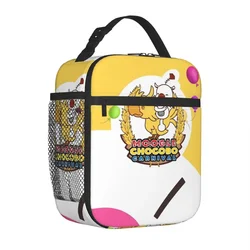 Moogle Chocobo Carnival Insulated Lunch Bag Personalized Durable Travel Birthday Gift