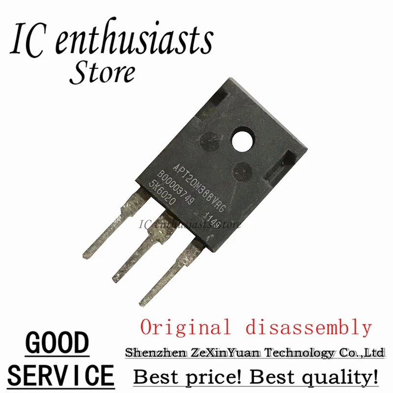 

2PCS-20PCS APT20M38BVRG APT20M38BVRG MOSFET N-CH 200V 67A TO-247 Original disassembly