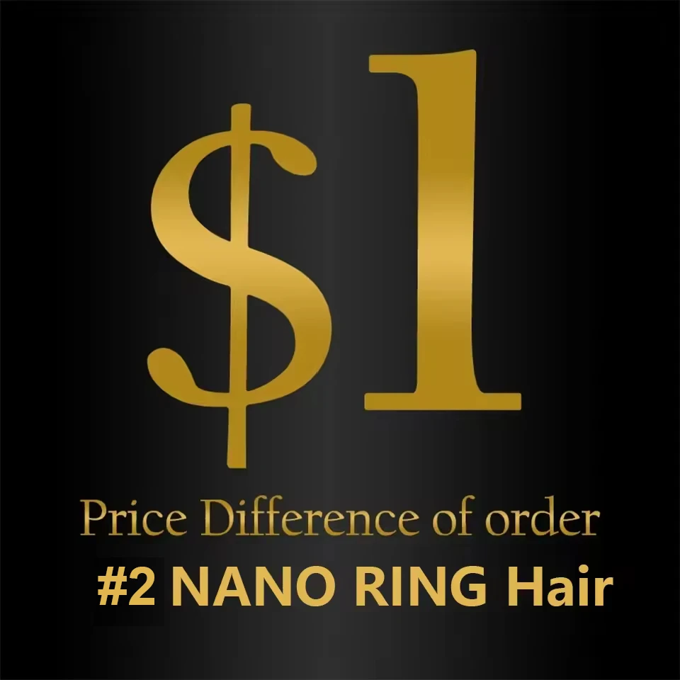 Nano Ring Hair 100g Pelo Brasileño # 2 colores “22 pulgadas 55cm”