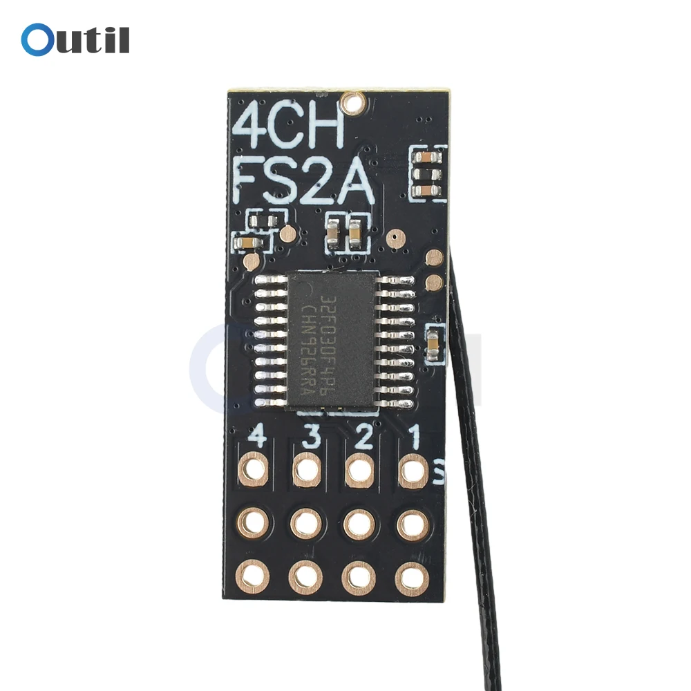 

FS2A 4CH AFHDS 2A Mini Compatible Receiver PWM Output for Flysky i6 i6X i6S / FS-i6 FS-i6X FS-i6S Transmitter