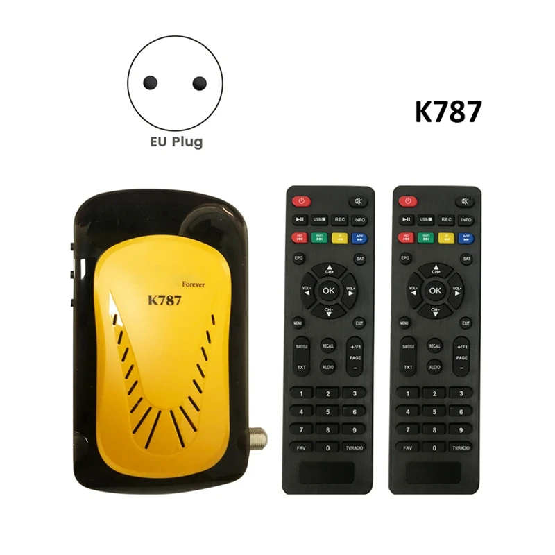 ل Kingbox K787 Hevc H.265 DVB-S2 Set Top Box TV فك SEA MEA Forever IKS استقبال Powervu Biss Apollo5 الاتحاد الأوروبي التوصيل