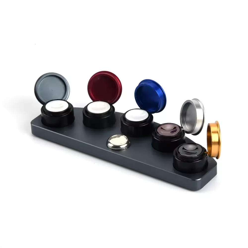 

watch maintenance technician's special tool Professional metal five mesh oil plate watch maintenance tool, oiler parts tray,