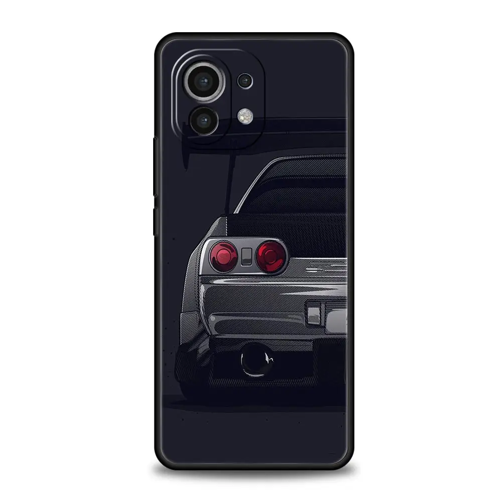 Phone Case For Xiaomi Mi 15 14 13 12 11 Lite 14T 13T 12T 11T Pro Poco X6 X5 M3 X3 Pro F5 F4 Cover Japan JDM Sports Cars