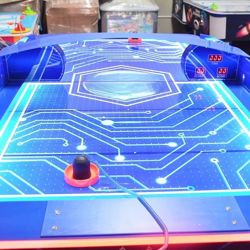 Double Player Air Hockey Machine 110V 220V Coin Operated CE Approved LED Score Home Bar Arcade Wholesale