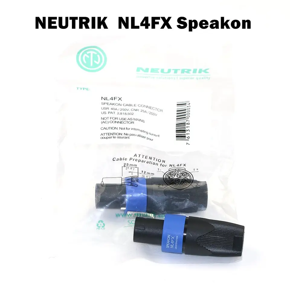 10 個の新と高品質ノイトリックブランドの新しいタイプ NL4FX スピコン