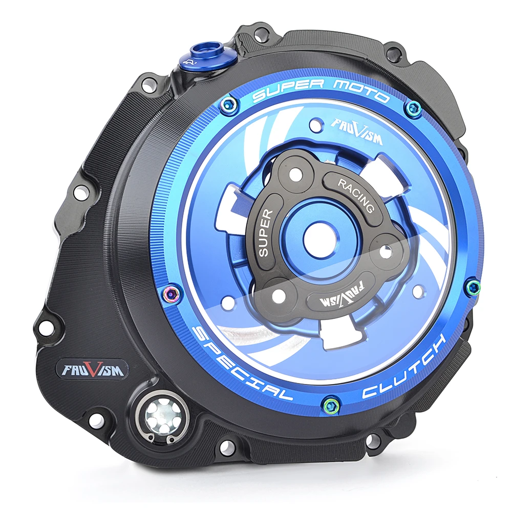 For Suzuki GSXS950 GSX-S950 GSXS 950 2022 2023 2024 2025 Clear Clutch Cover & Spring Retainer R