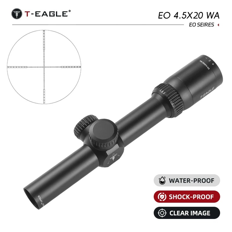 

T-EAGLE Optics EO 4.5X20WA Rifle Scope Airsoft Tactical Riflescope Outdoor Sport Hunting Shooting Air Gun Sight