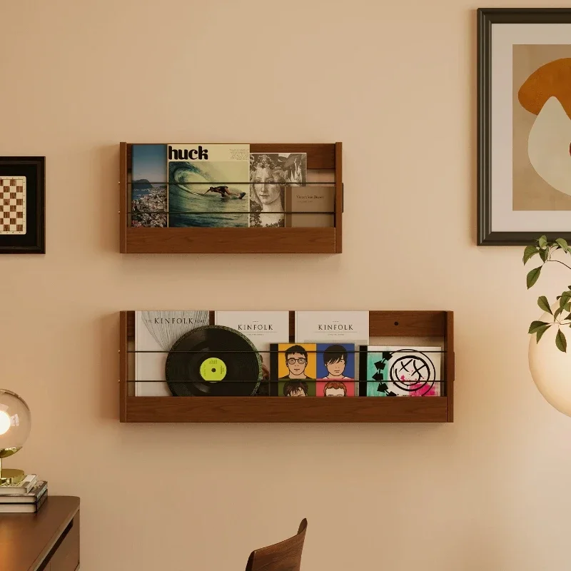 # Cd Storage Floating Shelves Wall Mount Show Rack Display Shelf Bedroom Decoration Prateleira De Parede Bedroom Organizer
