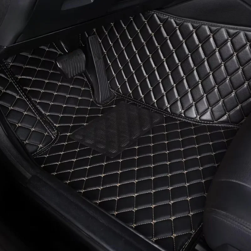 Soft Wear Resistant Waterproof Auto Carpets For Audi Q5 8R 2009-2016 Non Slip Car Floor Mats Interior Protector Accessories view 3