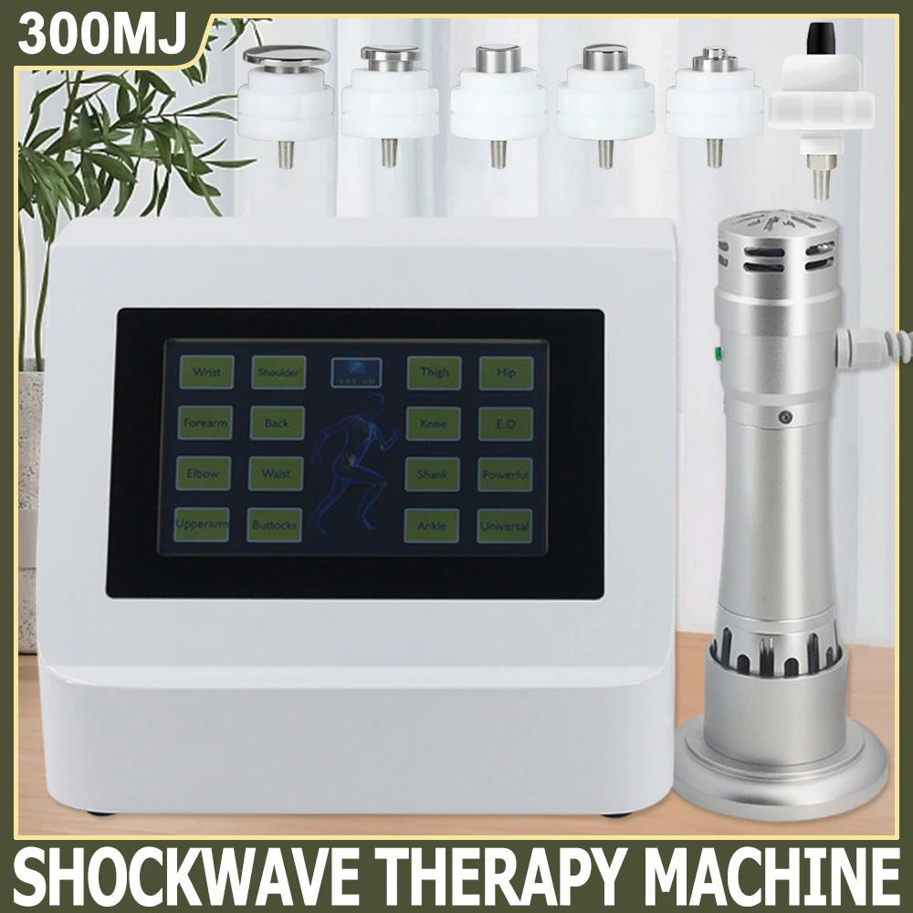 

Shock Wave Therapy Machine 300MJ Shockwave Relaxation Massager For ED Treatment Relieve Limbs Pain Physical Massage 2024 Newest